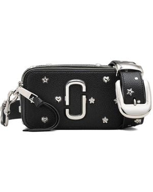 Marc Jacobs Mini Umhängetasche Mit Nieten - Schwarz