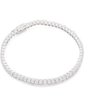 Hatton Labs Crystal-Embellished Tennis Bracelet - White