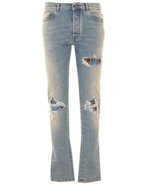 Amiri Mx1 Slim-Fit Jeans - Blue