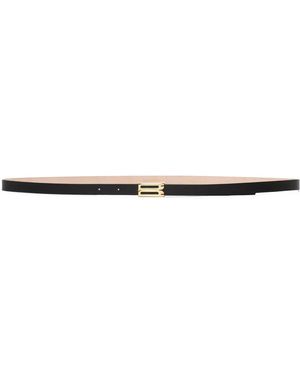 Victoria Beckham Micro Frame Belt - White