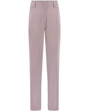Etro Pleated-Pocket Trousers - Purple