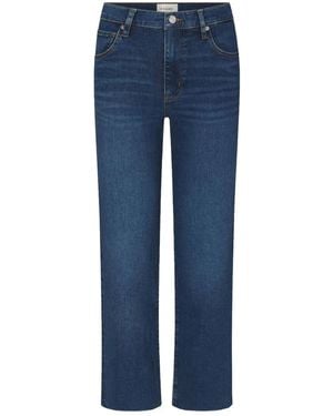 FRAME The Mellow Frayed Jeans - Blue
