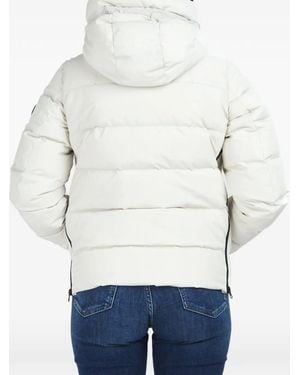 Antartica Ginny Hooded Padded Jacket - Blue