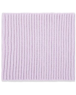 Bompard Ribbed Scarf - Purple