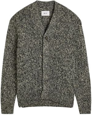 NN07 V-Neck Cardigan - Grey