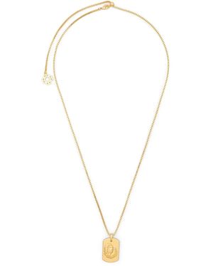 Maje Collar Virgo Con Diseño Del Zodiaco - Metálico