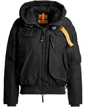 Parajumpers Gobi Base Hooded Bomber Jacket - Black
