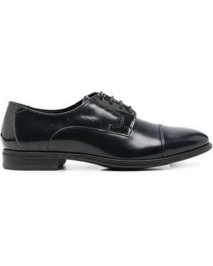 Carlo Pignatelli Chaussures Lacées À Fini Poli - White