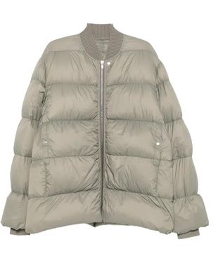 Rick Owens Quilted Padded Jacket - Natural