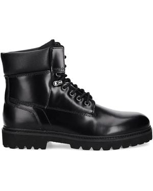 HUGO Lace-Up Boots - Black