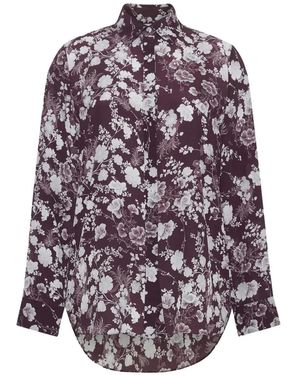 Adam Lippes Mathias Shirt - Purple