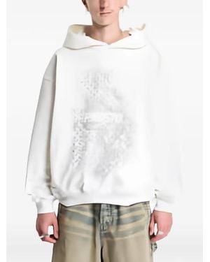 Prosto. Grade Logo-Print Hoodie - White