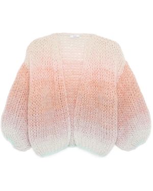 Maiami Cárdigan de manga farol - Rosa