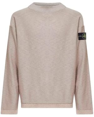 Stone Island Crew Neck Classic Jumper - Multicolour