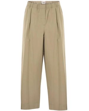 Weekend by Maxmara Wide-Leg Pants - Natural