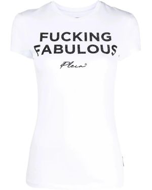 Philipp Plein ロゴ Tシャツ - ホワイト