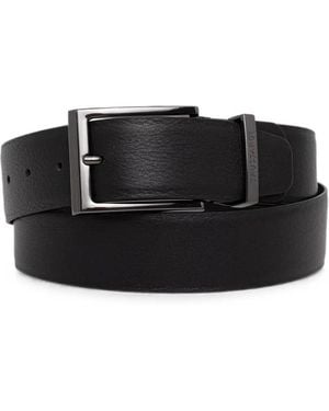 Trussardi Cintura Con Fibbia - Nero
