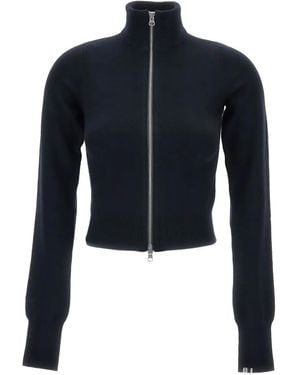 Extreme Cashmere ジップアップ カーディガン - ブルー