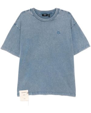 FIVE CM Camiseta con logo bordado - Azul