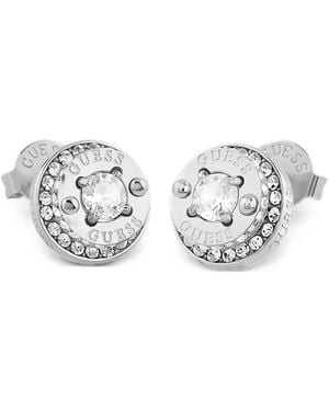 Guess Till Morning Earrings - White