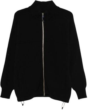 GR10K Cardigan À Fermeture Zippée - Black