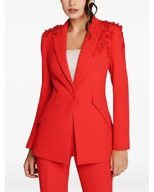 IMROSKA Blazer Ska 5 Con Detalles - Rojo