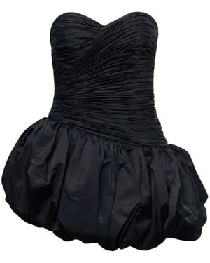 Stolen Stores Balloon Draped Mini Dress - Black