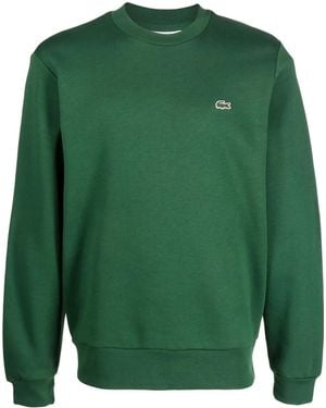 Lacoste Fleece Crew Neck Sweatshirt - Green