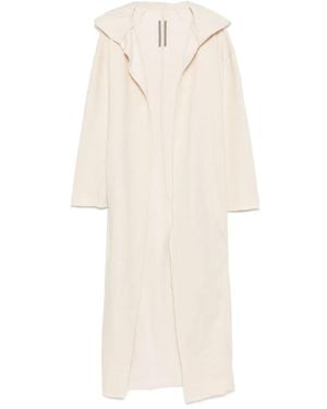 Rick Owens Dragging Coat - White