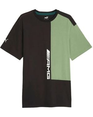 PUMA X Mercedes Amg Colourblock T-Shirt - Green