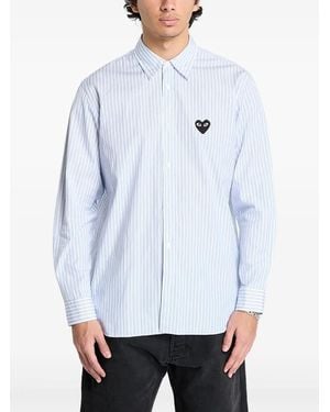 COMME DES GARÇONS PLAY Black Heart シャツ - ブルー