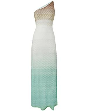 Missoni One-Shoulder Dress - Blue