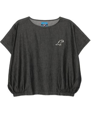 SPORT b. by agnès b. ロゴ トップ - ブラック