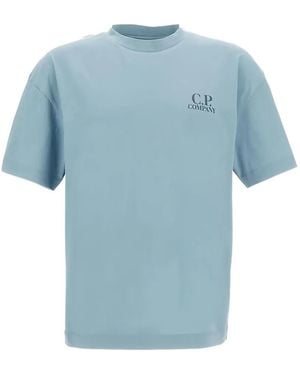 C.P. Company ロゴ Tシャツ - ブルー