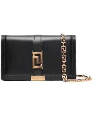 Versace グレカ ゴッデス ミニバッグ - ブラック