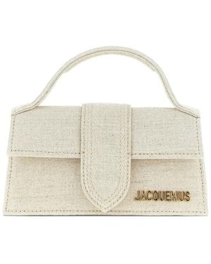 Jacquemus Le Bambino Logo-Lettering Cross Body Bag - Natural