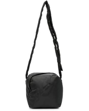 Y-3 Borsa Messenger Padd Con Logo - Nero