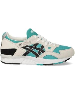 Asics メッシュパネル ランニングスニーカー - グリーン