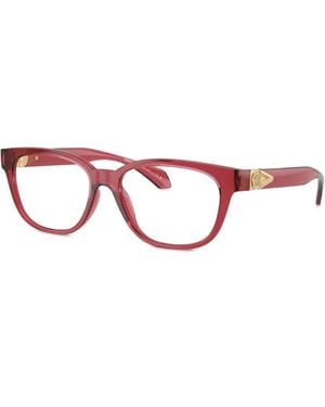 Versace Occhiali Rettangolari Medusa - Rosa