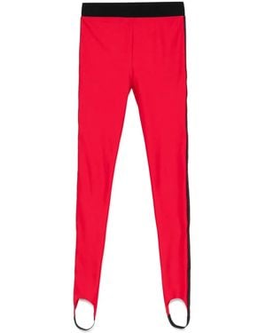 ALAINPAUL Fuseau Leggings - Red