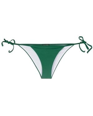 DSquared² Bragas De Bikini Con Logo Estampado - Verde