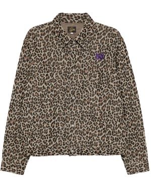 Needles Leopard-Print Jacket - Brown