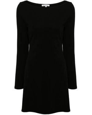 Reformation Jaelynn Gebreide Jurk - Zwart