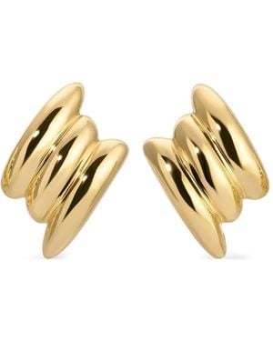 Anita Ko 18Ct Claire Earrings - Metallic