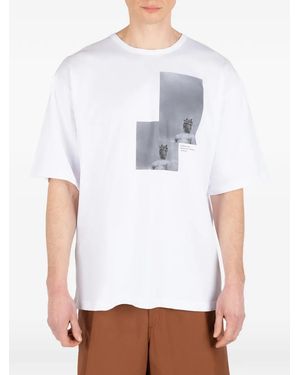 Societe Anonyme Il Biancone Graphic T-Shirt - White