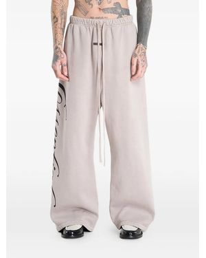Fear Of God Pantalon De Jogging À Logo Imprimé - Pink