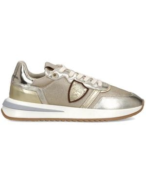 Philippe Model Tropez 2.1 Shield-Patch Low-Top Sneakers - White