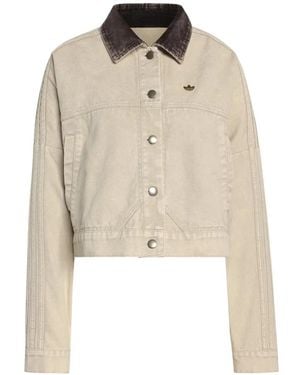 adidas Corduroy Collar Jacket - Natural