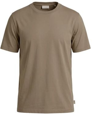 GANT Camiseta Pima Con Cuello Redondo - Neutro