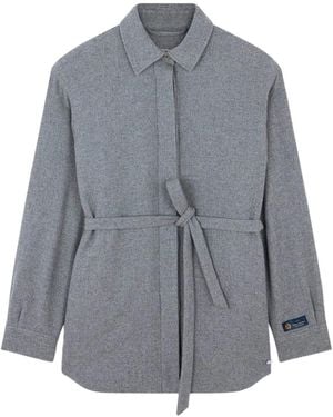 Paul & Shark Belted Jacket - Gray